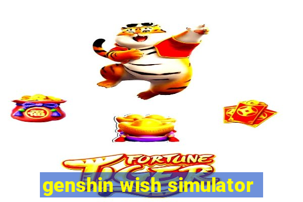 genshin wish simulator