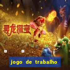 jogo de trabalho no escritório