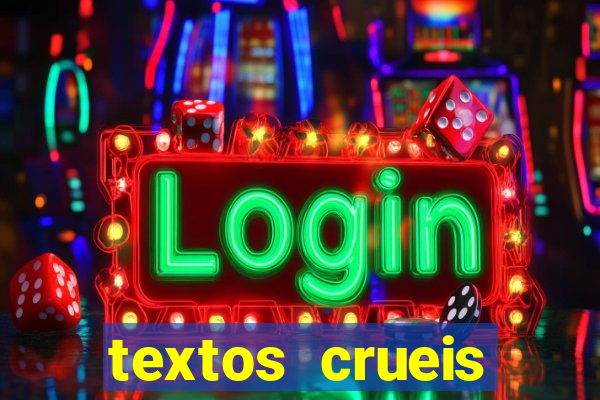 textos crueis demais pdf