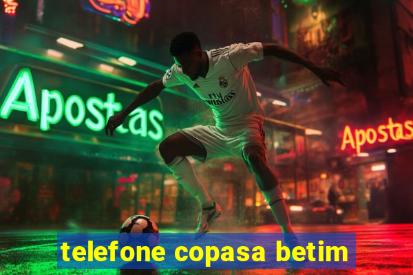 telefone copasa betim