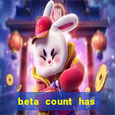 beta count has changed pt br