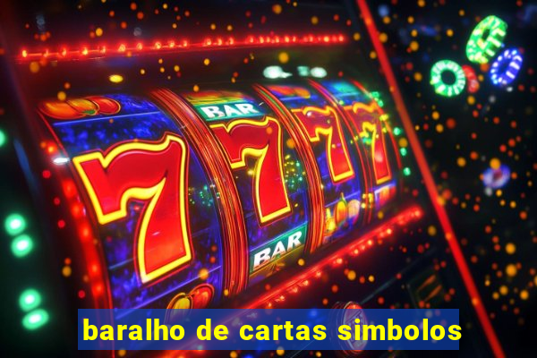 baralho de cartas simbolos