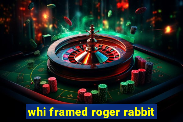 whi framed roger rabbit