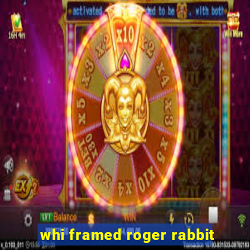 whi framed roger rabbit