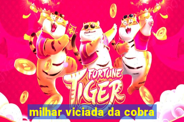 milhar viciada da cobra