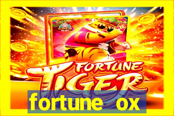 fortune ox horários pagantes