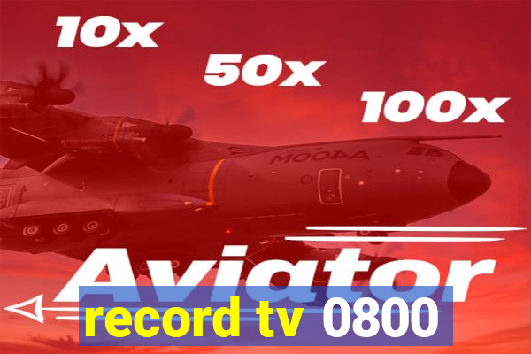 record tv 0800