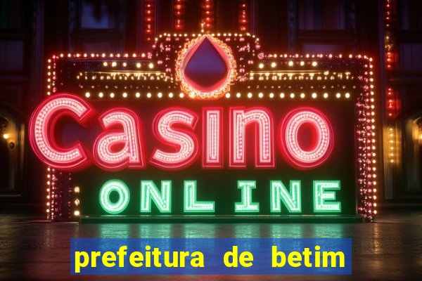 prefeitura de betim contracheque online