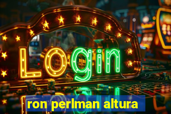 ron perlman altura