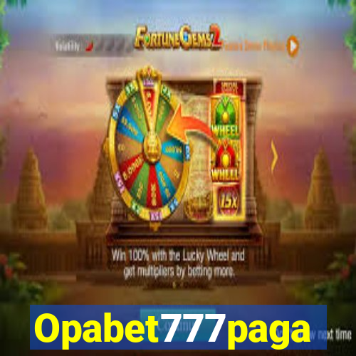 Opabet777paga