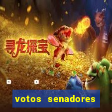 votos senadores impeachment moraes