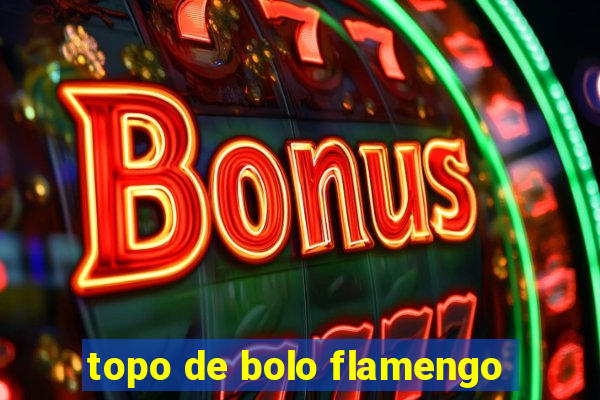 topo de bolo flamengo