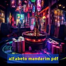 alfabeto mandarim pdf