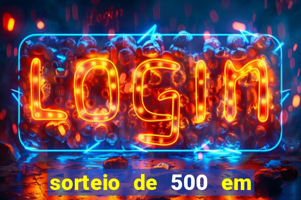 sorteio de 500 em cash toda segunda feira novibet