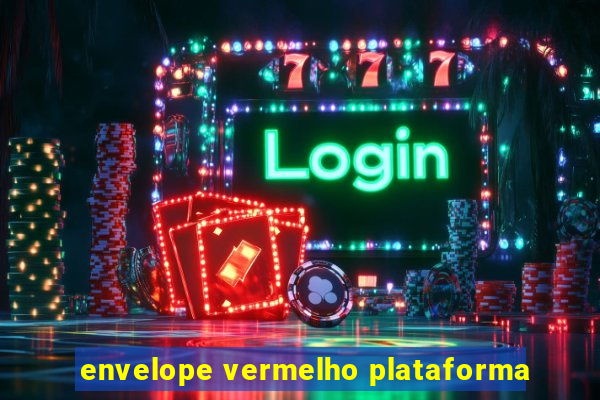 envelope vermelho plataforma