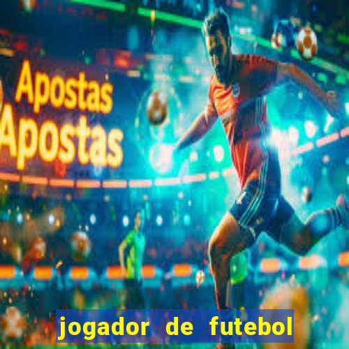 jogador de futebol de pau duro