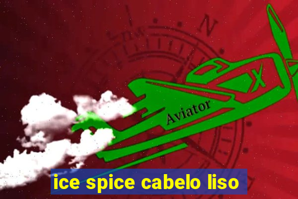 ice spice cabelo liso