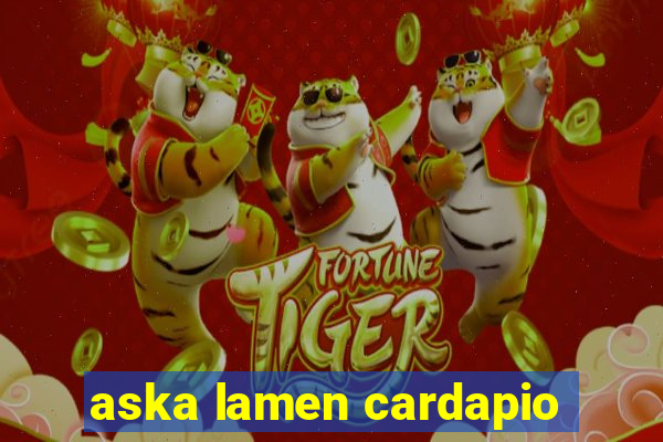 aska lamen cardapio