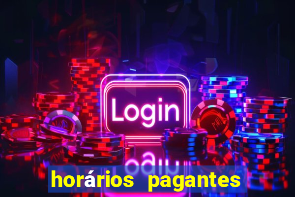 horários pagantes fortune rabbit hoje