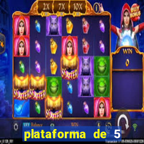 plataforma de 5 reais jogo do tigre