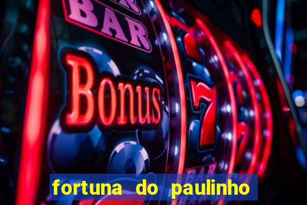 fortuna do paulinho do roupa nova