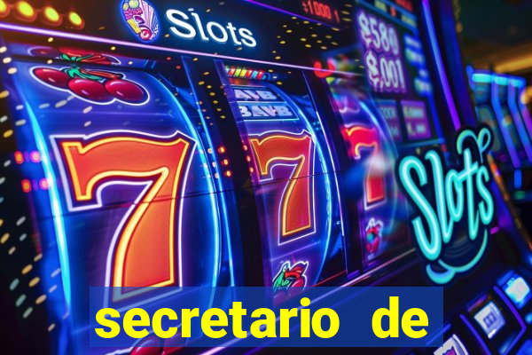 secretario de esporte salario