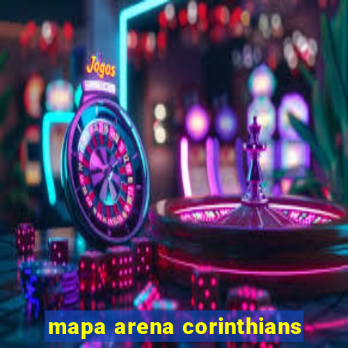 mapa arena corinthians