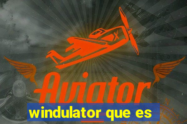 windulator que es