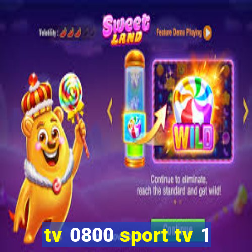 tv 0800 sport tv 1