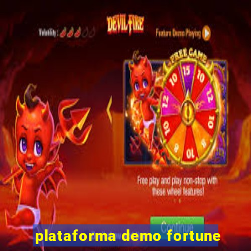 plataforma demo fortune