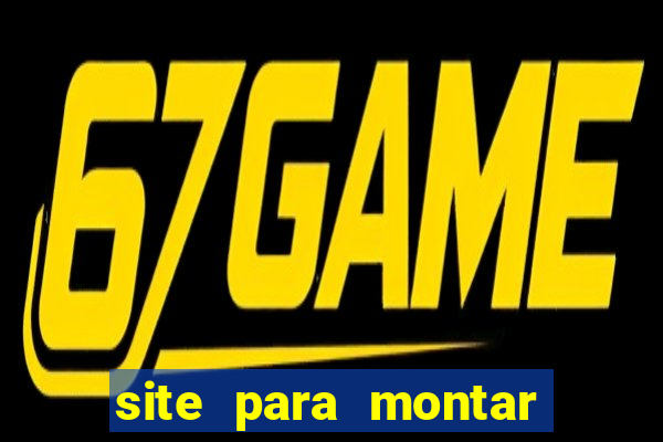 site para montar time de futebol