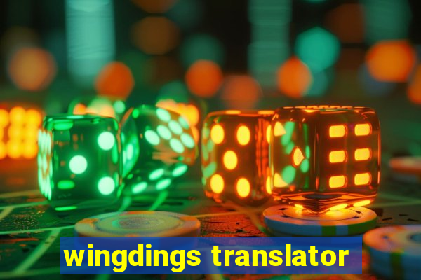 wingdings translator