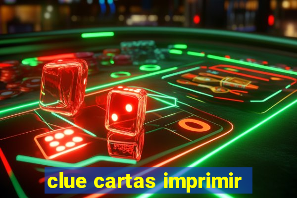 clue cartas imprimir