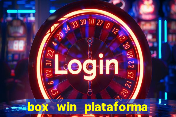 box win plataforma de jogos