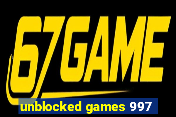 unblocked games 997