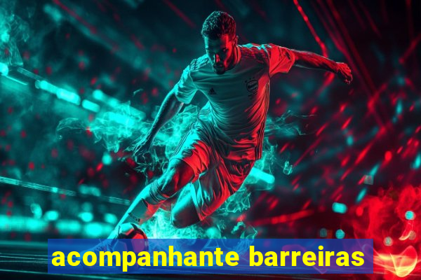 acompanhante barreiras