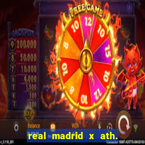 real madrid x ath. bilbao palpite