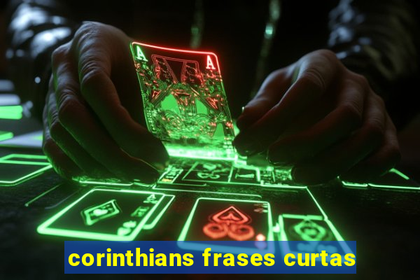 corinthians frases curtas