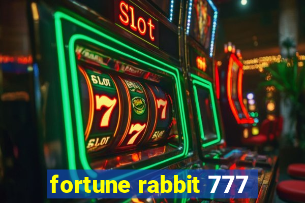 fortune rabbit 777