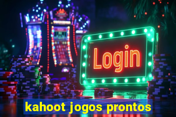 kahoot jogos prontos