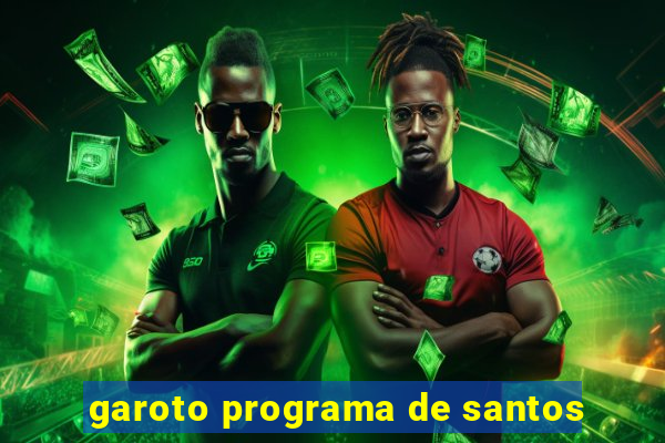 garoto programa de santos