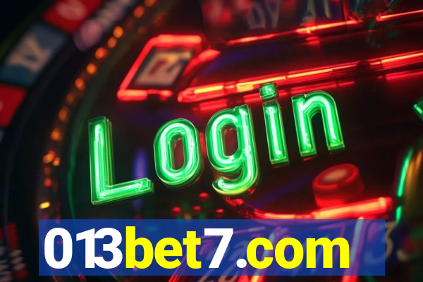 013bet7.com