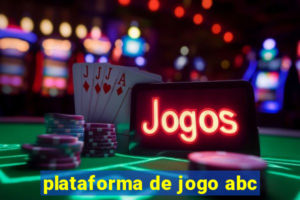 plataforma de jogo abc