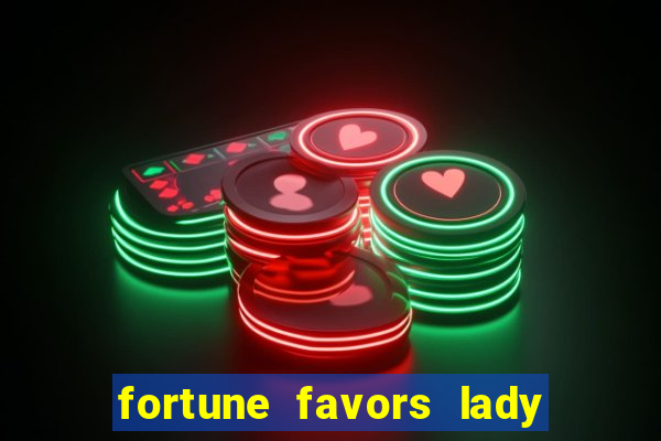 fortune favors lady nikuko legendado pt br