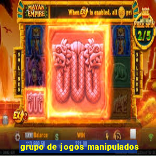 grupo de jogos manipulados