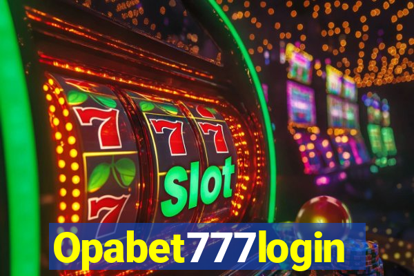 Opabet777login