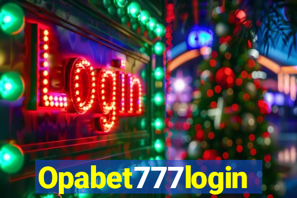 Opabet777login