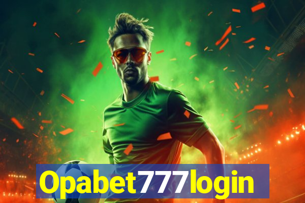 Opabet777login