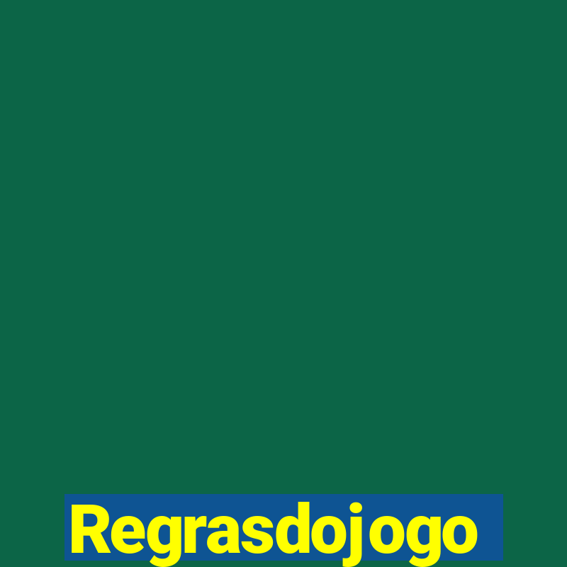 Regrasdojogo