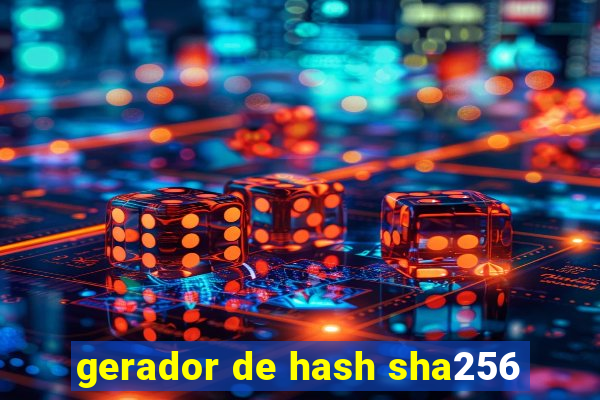 gerador de hash sha256